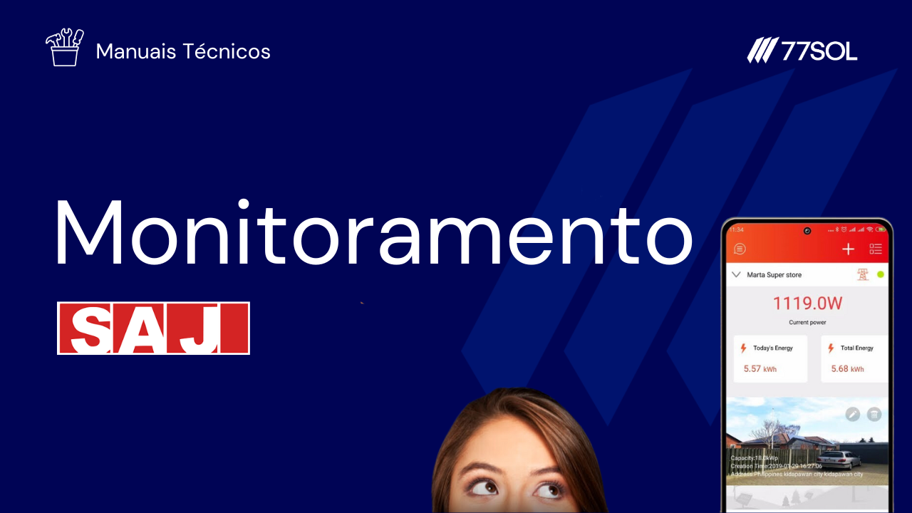 Como configurar o monitoramento remoto do seu inversor SAJ? Confira